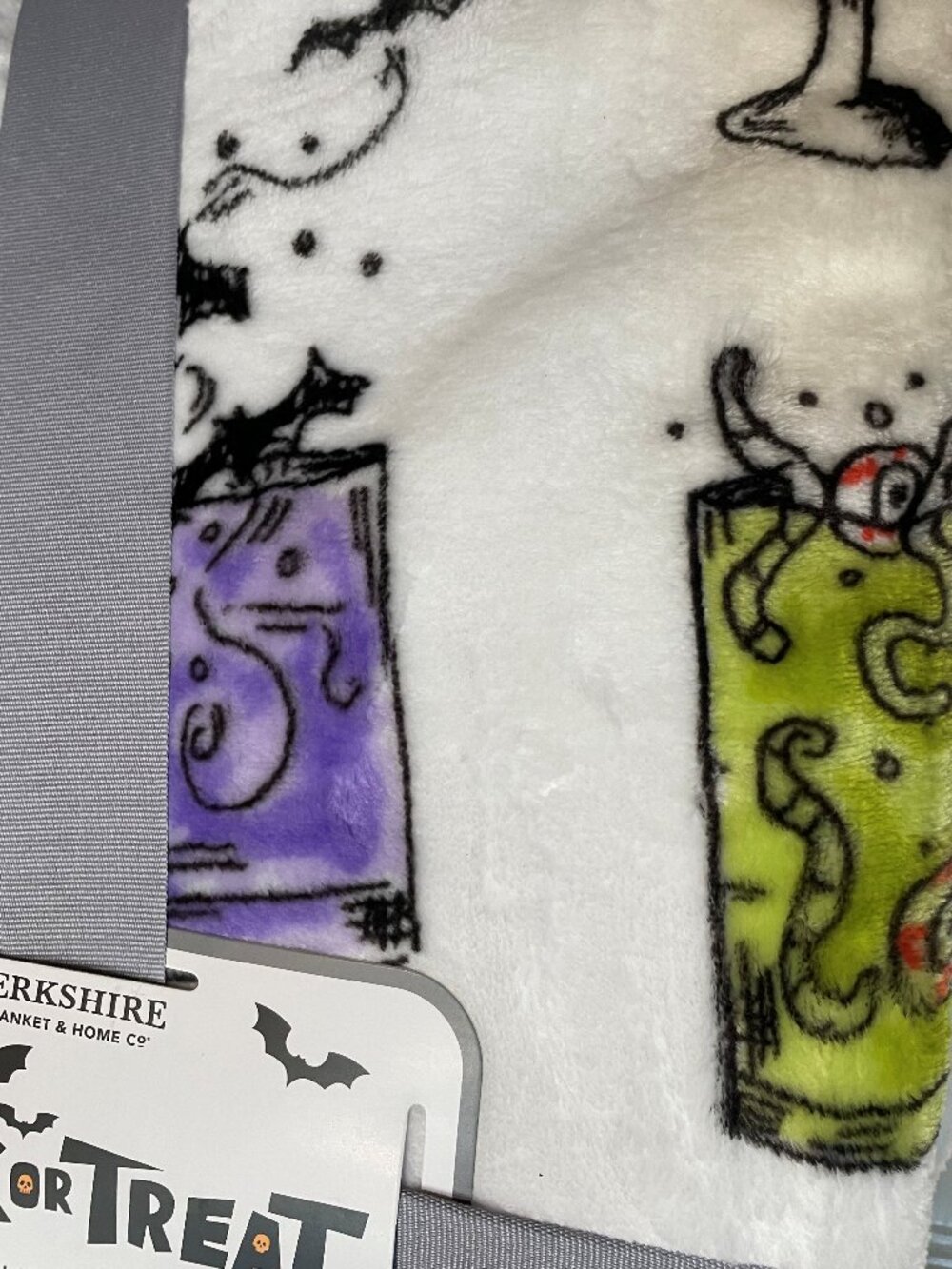 Berkshire Spooky Cocktails Plush Blanket - Picture 3 of 4